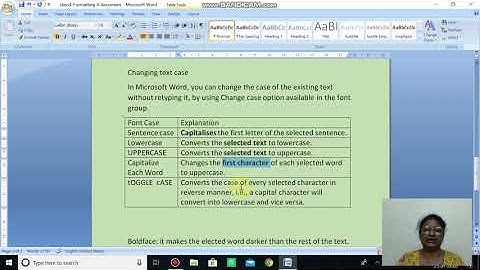 Class 4: Formatting A Document, Day 4