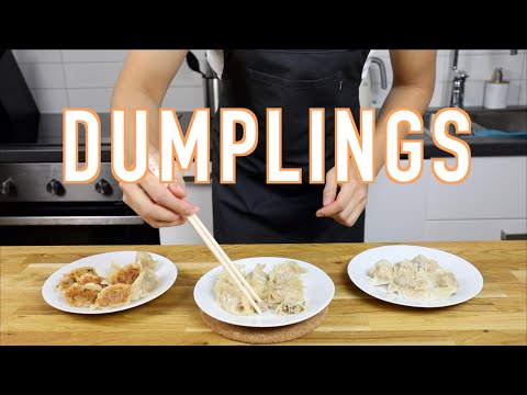 Video: Dumplings Med Ost: Steg För Steg Recept Med Foton