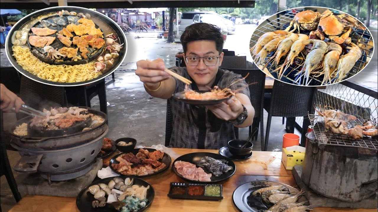 19000 နဲ့ ပင်လယ်စာအစုံကို အိုးနှစ်အိုးနဲ့ အဝစားလိုရမယ့် မူကထဘူဖေ