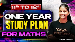 11th to 12th Maths | One Year Study Plan | Public Exam 2026 | State Board