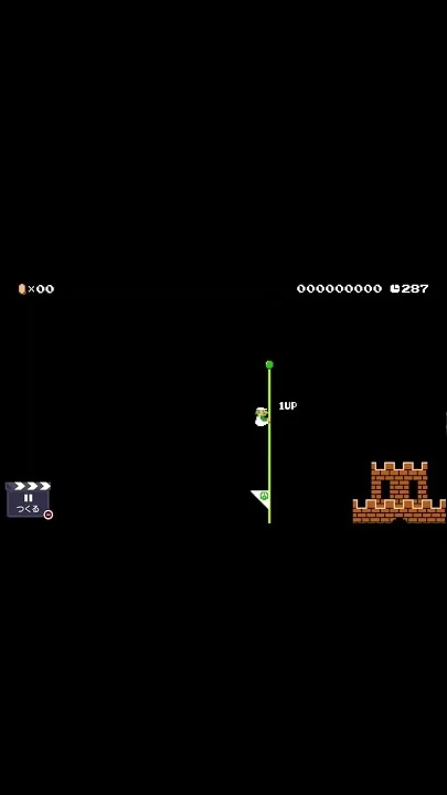マリオメーカー2透明土管でゴールできない