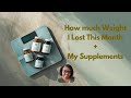 Weight Check In and Supplements - Did I gain weight over the holidays?