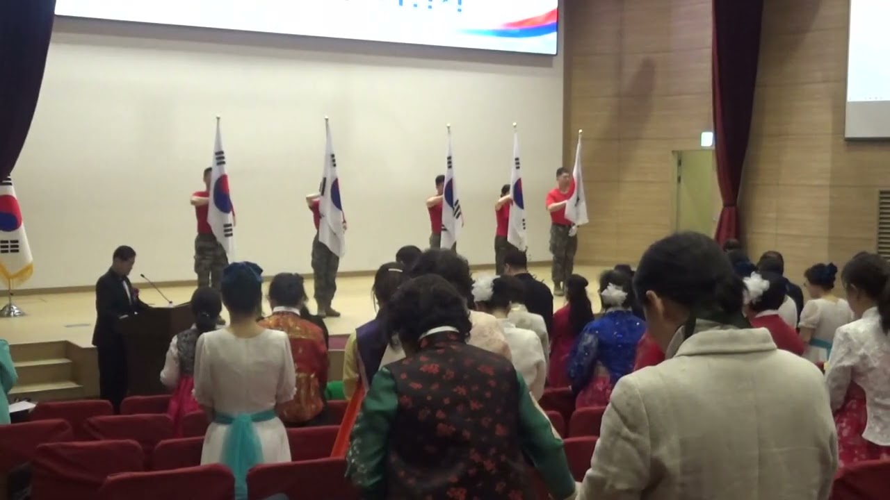 묵념, 제107주년3 1절,국가안위,경제발전기도회,지저스119구국기도협의회