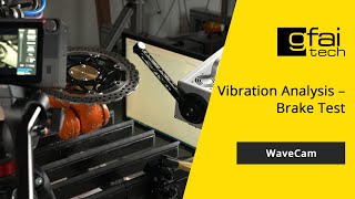 Video Vibration Analysis — Brake Test with Impulse Hammer WaveHitMAX and WaveCam