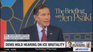 “Lawlessness & Brutality” Blumenthal says We Need to Rein in DHS Profile