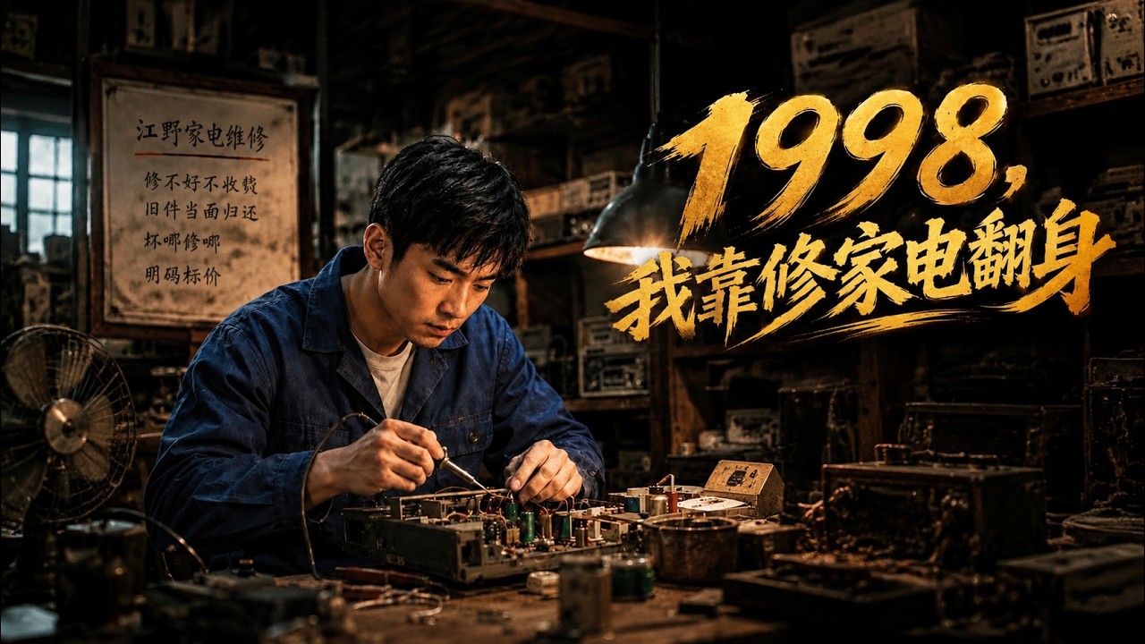 1998，我靠修家電翻身