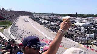 Start of the 2024 Goodyear 400 at Darlington Raceway NASCAR Throwback Weekend