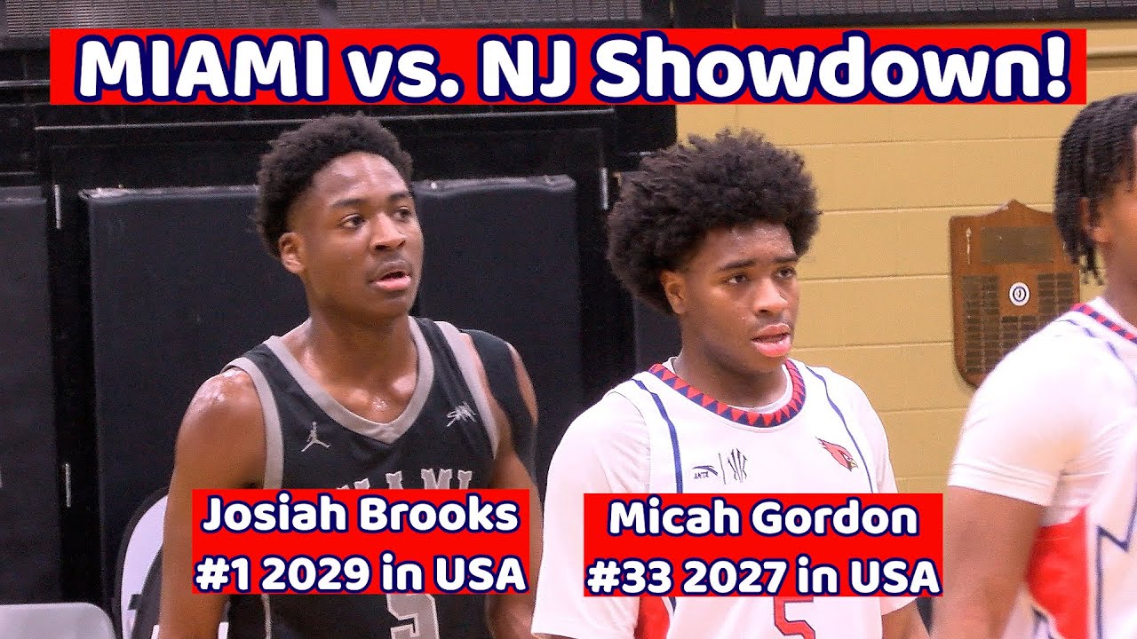 SLAM Майами против Плейнфилда (Нью-Джерси) | Iverson Classic | Джозайя Брукс против Мики Гордона!