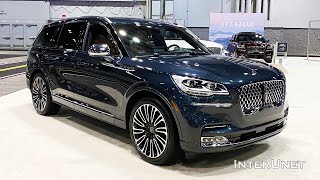 2021 Lincoln Aviator Black Label 400 HP TwinTurbocharged 3.0L V6 AWD Luxury 3Row Seats SUV