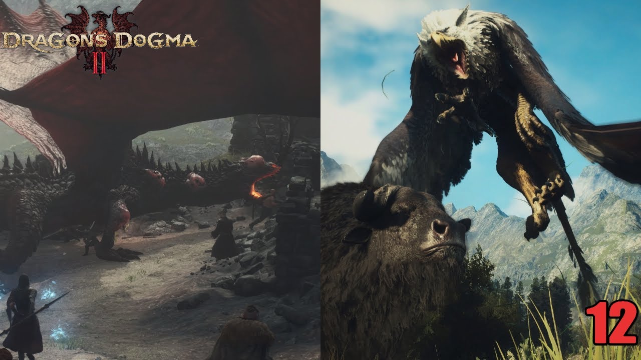 My First Dragon and Griffin Encounter - Dragon's Dogma 2 Playthrough ...