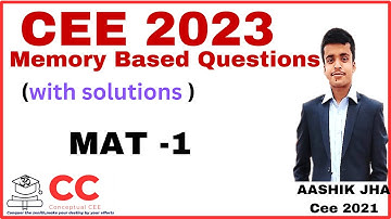 MAT 1 CEE 2023