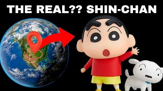 I Found?? Shin-chan  Google earth and Google maps #earth #maps @Unixyuvraj1m