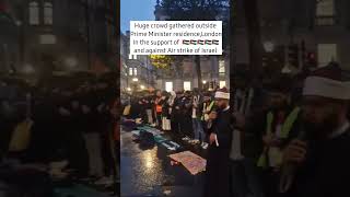 Ummah Muhammad In London After Israel Attack On Hospital 