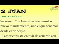 70 2 Juan  Biblia Católica  Voz Femenina