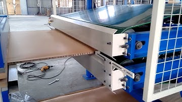 Paper honeycomb laminating machine
