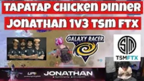 Jonathan 1vs 3 TSM-FTX TapaTap Vs TSM-FTX Vs GXR |Jonathan pov