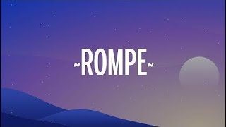 Dalex - Rompe (Letra/Lyrics) ft. Lenny Tavárez