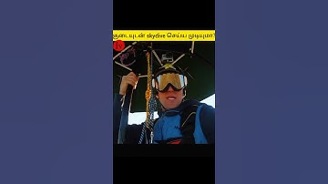 Can you skydive with an umbrella | #shorts | invisible vision