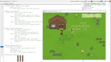 2D Game Dialog System in Racket.