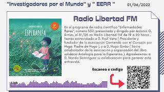Antología para la esperanza  -  Asoc Corriendo con el Corazón por Hugo   Radio Libertad FM
