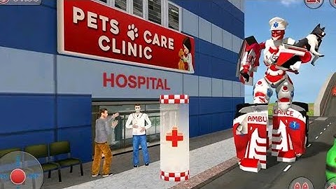 Ambulance Robot City Rescue Game #2 Android GamePlay