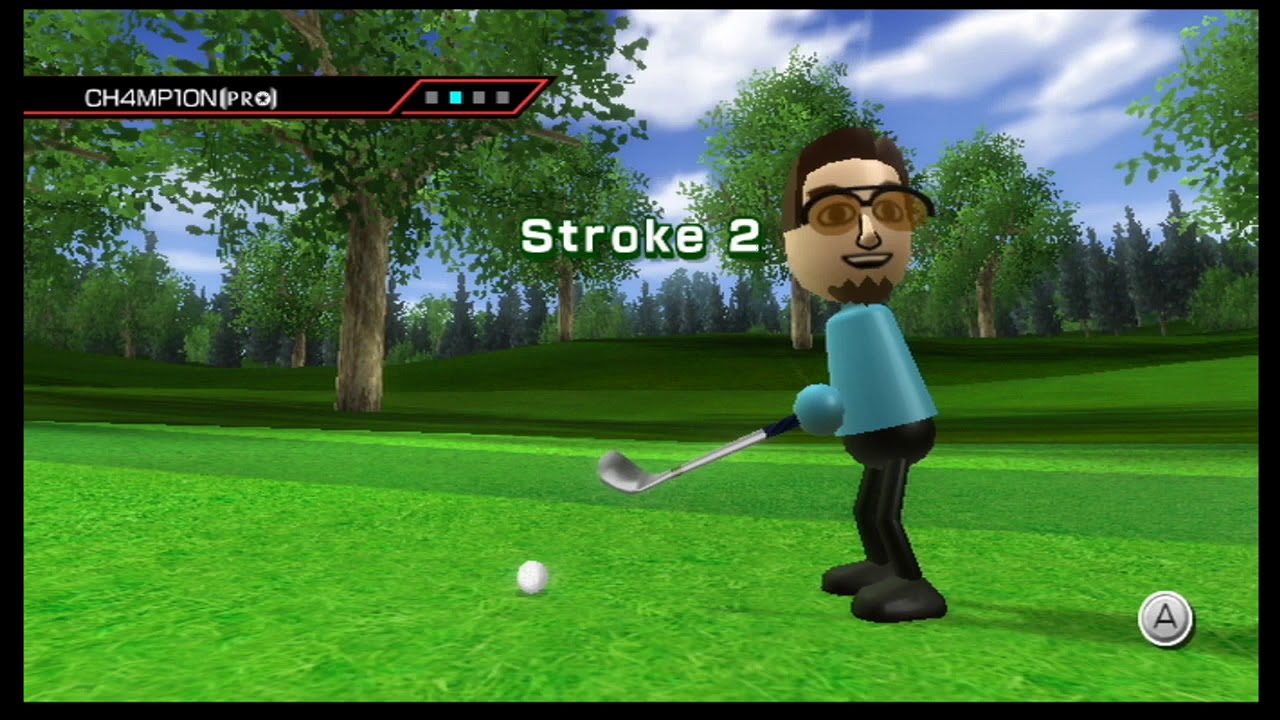 Wii Sports Golf 2 Player YouTube