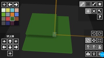 Landscape in voxelmaker