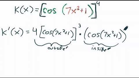 Derivatives - Chain Rule Composition of Three Functions