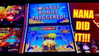 Nana Got Us the Jackpot Bonus on the NEW Twin Win: Pearl Slot!!!