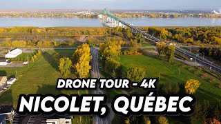 Trois-Rivières, Quebec 4K Drone Tour | Majestic Aerial Views 🌆