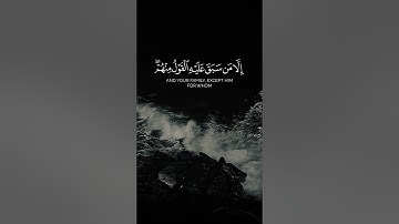 فأوحينا إليه أن اصنع الفلك بأعيننا | بدر البشر قران شاشة سوداء بدون حقوق سورة المؤمنون #قرآن
