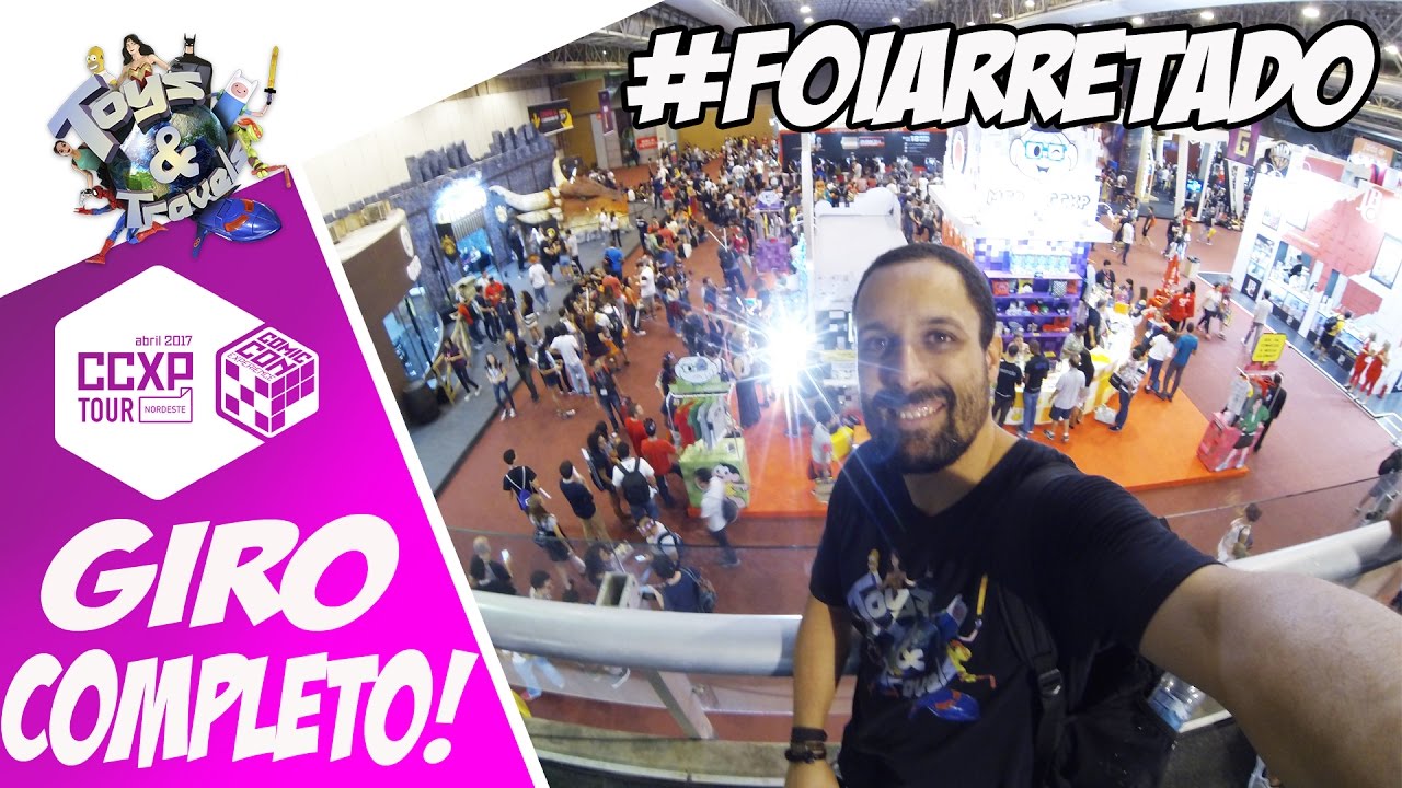 CCXP Tour Nordeste 2017 Recife: um giro completo pela convenção