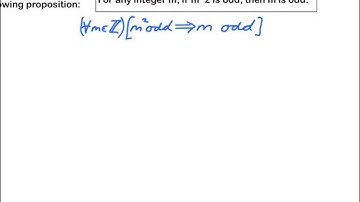 Section 1.5, part 3 (Second example of a proof by contraposition)