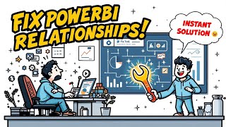 Fix Broken PowerBI Relationships Instantly 🚀