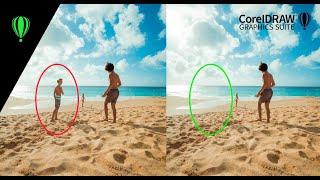 CorelDRAW tutorial - how to remove objects using Smart Carver tool in Corel PhotoPaint screenshot 4
