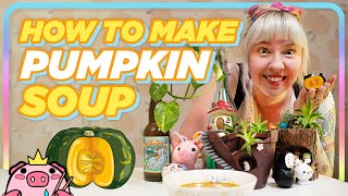 Pumpkin Soup Recipe ★ with Japanese Kabocha and Creamy Coconut Milk