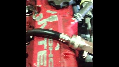 B18c Type R Engine Compression Video