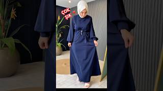 En Şik Tesettür Elbi̇se Modelleri̇ Nefa Moda Da