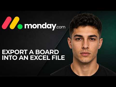 How to Export a Board into an Excel File in monday.com (2026 Data Tutorial for Teams)