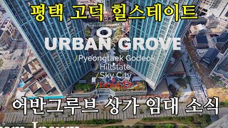 평택 고덕 힐스테이트 스카이시티 어반그루브 상가 드론 촬영 4K 60P