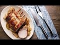 Roast Rack Of Pork With Apples And Maple Sauce - Glen And Friends Cooking