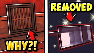 7 Things SECRETLY REMOVED from DOORS HOTEL+...