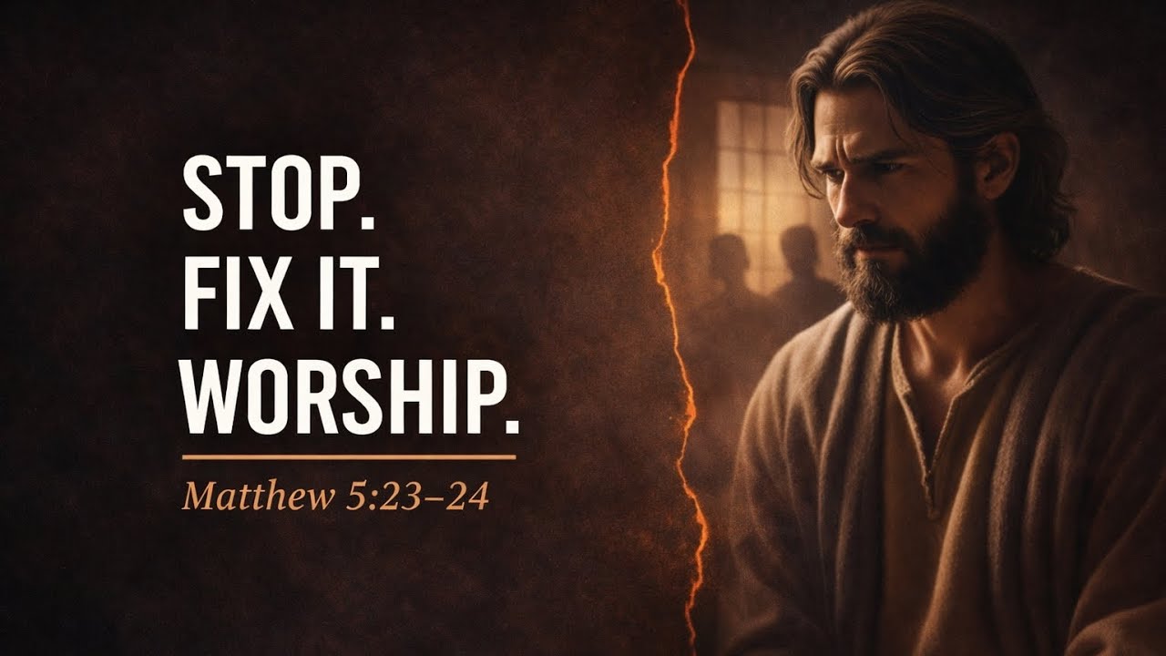 Reconcile First | Matthew 5:23-24 Explained Simply 