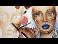 CRYBABY MAKEUP Face Chart Time Lapse