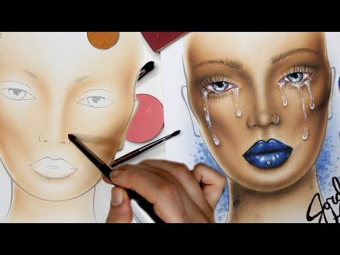 Cosmetic Face Chart