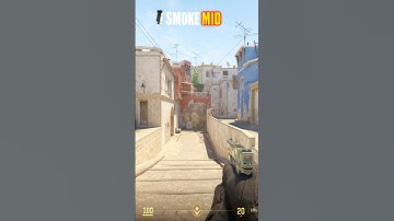 CS2: MIRAGE WINDOW SMOKE FROM T-SPAWN