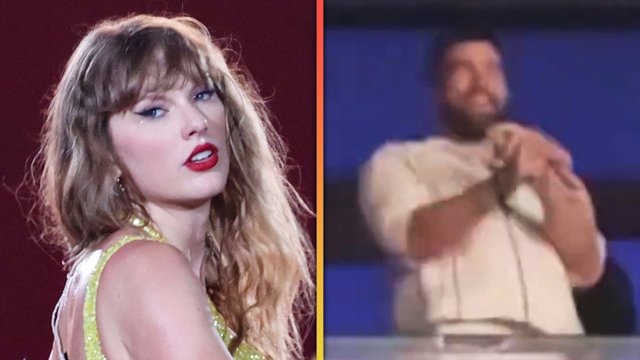 Travis Kelce REACTS to Taylor Swift Performing TTPD Songs Rumored About Him - Entertainment Tonight