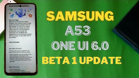 Samsung A53 Android 14 One UI 6.0 Beta 1 update 2023😱❤️