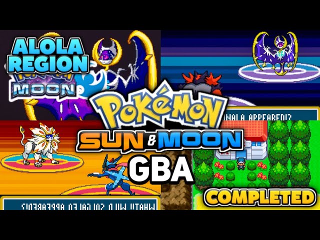 Pokémon Sun e Moon GBA - link na descrição 