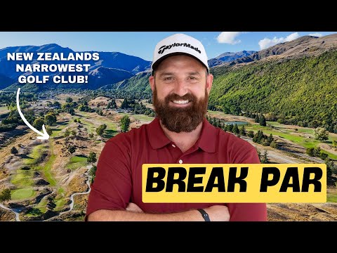 HARDEST Golf Club in New Zealand! (Arrowtown Golf Club)